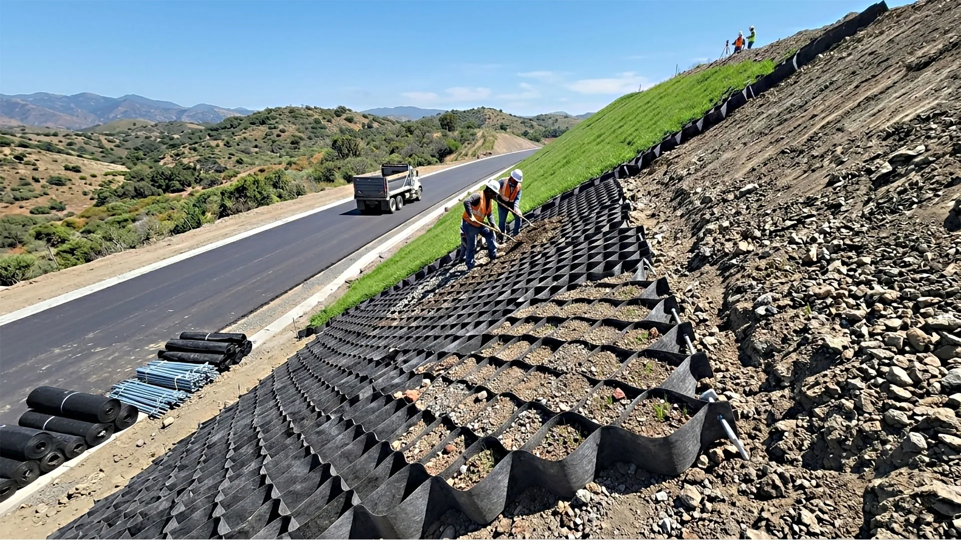 Non-Woven Fabric Geocell Image 4